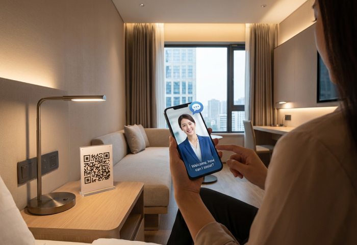 ホテル・旅館・ゲストハウスでSmart-c